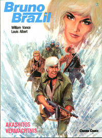 Cover Thumbnail for Bruno Brazil (Carlsen Comics [DE], 1987 series) #7 - Akashitos Vermächtnis