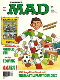 Cover Thumbnail for MAD (Semic, 1976 series) #4/1990