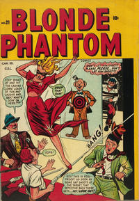 Cover Thumbnail for Blonde Phantom Comics (Bell Features, 1948 series) #21
