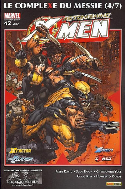 Cover for Astonishing X-Men (Panini France, 2005 series) #42
