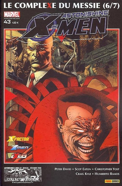 Cover for Astonishing X-Men (Panini France, 2005 series) #43 [Collector Edition]