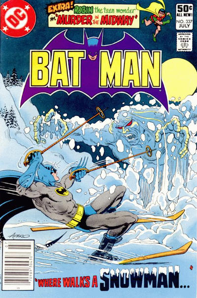 Cover for Batman (DC, 1940 series) #337 [Newsstand]