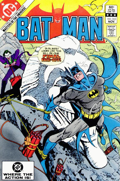 Cover for Batman (DC, 1940 series) #353 [Direct]