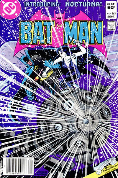 Cover for Batman (DC, 1940 series) #363 [Newsstand]