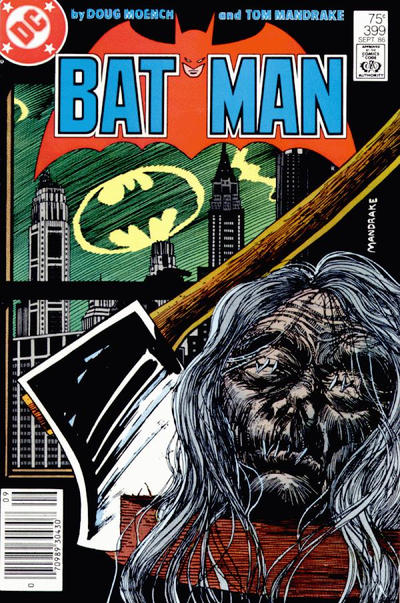 Cover for Batman (DC, 1940 series) #399 [Newsstand]