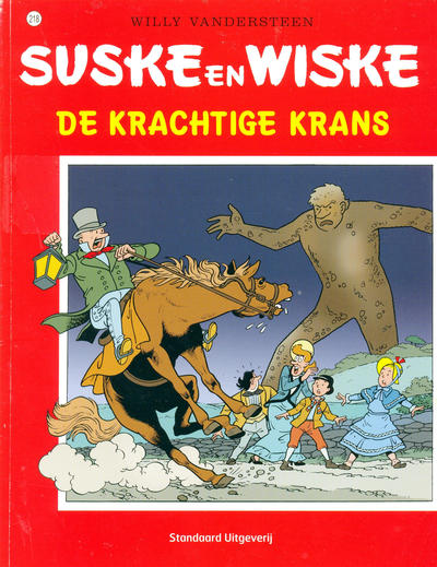 Cover for Suske en Wiske (Standaard Uitgeverij, 1967 series) #218 - De krachtige krans [Herdruk 2007]