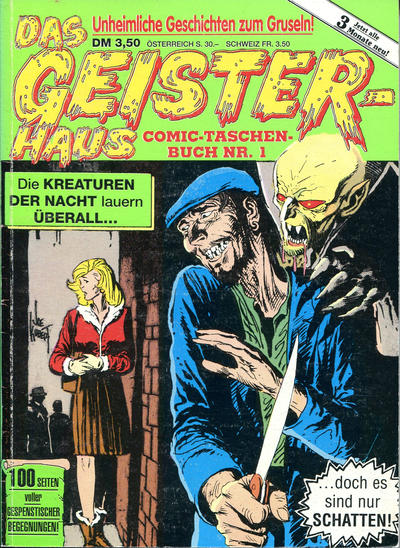 Cover for Das Geisterhaus Comic-Taschenbuch (Condor, 1990 series) #1