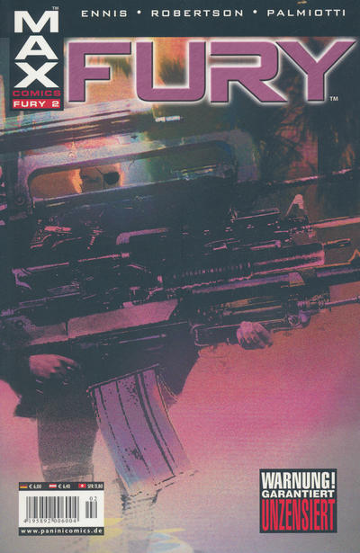 Cover for Fury (Panini Deutschland, 2002 series) #2