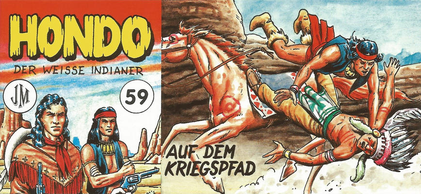 Cover for Hondo, der weiße Indianer (Comic Archiv, 1991 series) #59