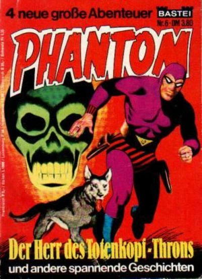 Cover for Phantom (Bastei Verlag, 1976 series) #6