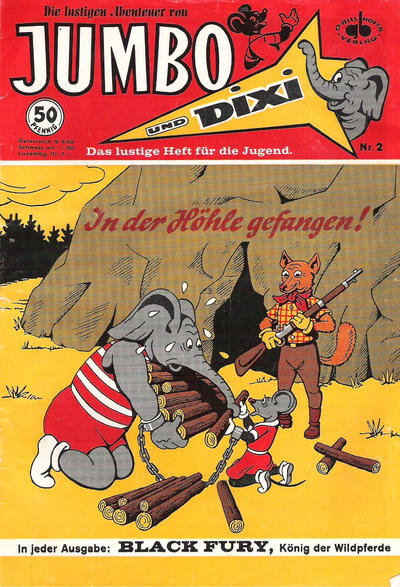 Cover for Die lustigen Abenteuer von Jumbo und Dixi (Billhöfer, 1966 series) #2