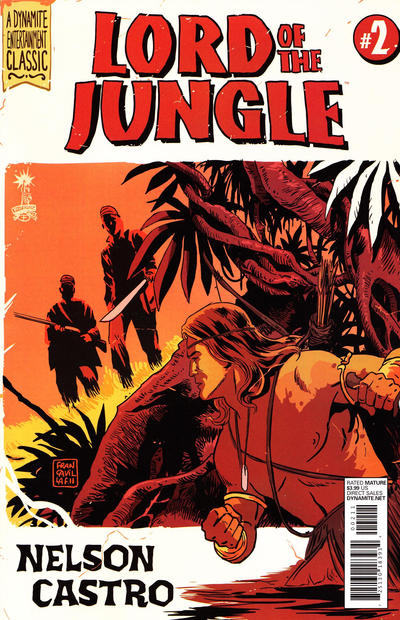 Cover for Lord of the Jungle (Dynamite Entertainment, 2012 series) #2 [Cover C Francesco Francavilla]