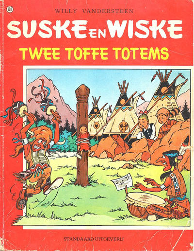 Cover for Suske en Wiske (Standaard Uitgeverij, 1967 series) #108 - Twee toffe totems