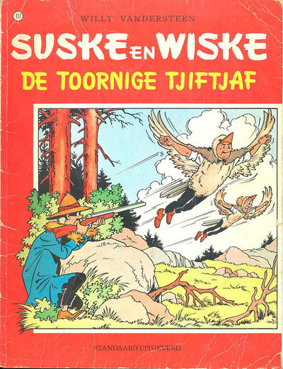 Cover for Suske en Wiske (Standaard Uitgeverij, 1967 series) #117 - De toornige tjiftjaf