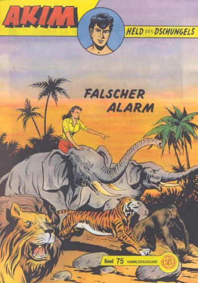 Cover for Akim Held des Dschungels (Norbert Hethke Verlag, 1996 series) #75