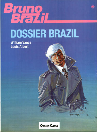 Cover for Bruno Brazil (Carlsen Comics [DE], 1987 series) #10 - Dossier Brazil