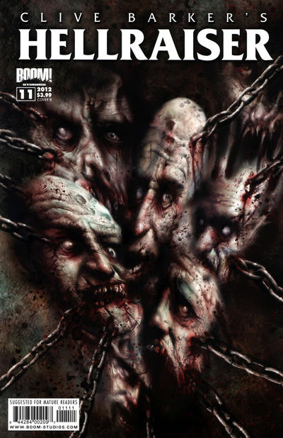 Cover for Clive Barker's Hellraiser (Boom! Studios, 2011 series) #11 [Cover B by Nick Percival]