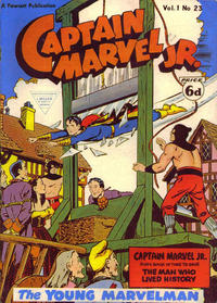 Cover Thumbnail for Captain Marvel Jr. (L. Miller & Son, 1953 series) #23