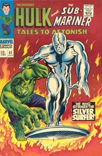 Cover for Tales to Astonish (Marvel, 1959 series) #93 [British]