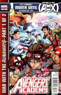 Cover for Avengers Academy (Marvel, 2010 series) #27
