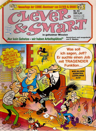 Cover for Clever & Smart (Condor, 1979 series) #84