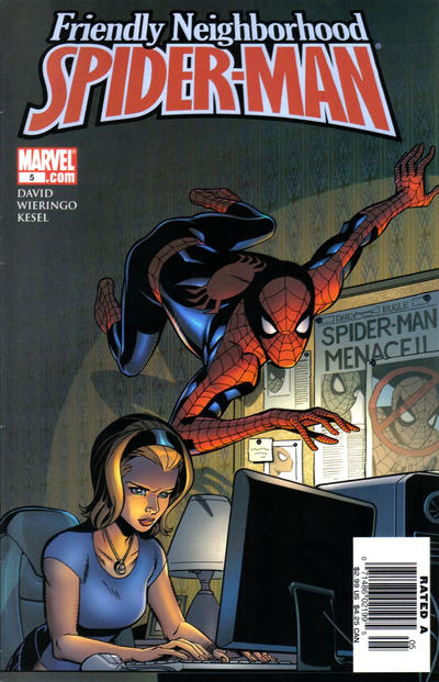 Cover for Friendly Neighborhood Spider-Man (Marvel, 2005 series) #5 [Newsstand]