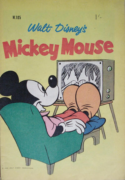 Cover for Walt Disney's Mickey Mouse (W. G. Publications; Wogan Publications, 1956 series) #105