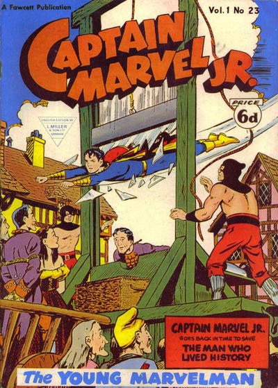 Cover for Captain Marvel Jr. (L. Miller & Son, 1953 series) #23