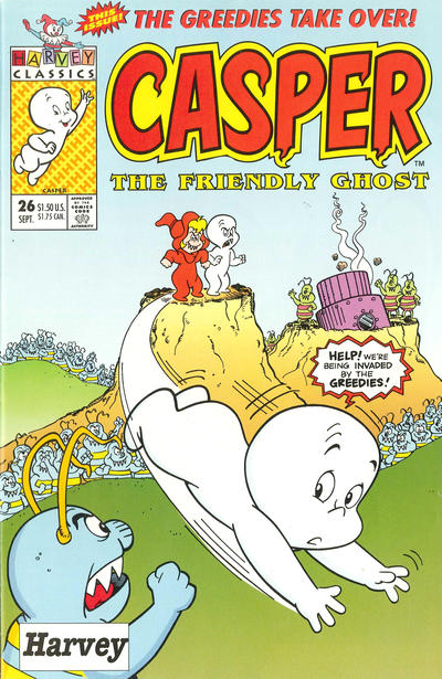 Cover for Casper the Friendly Ghost (Harvey, 1991 series) #26