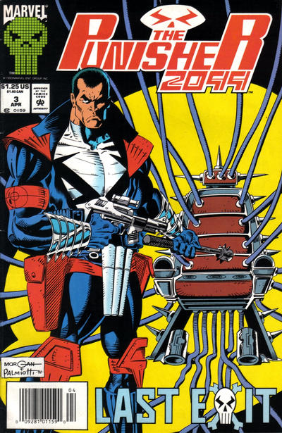 Cover for Punisher 2099 (Marvel, 1993 series) #3 [Newsstand]