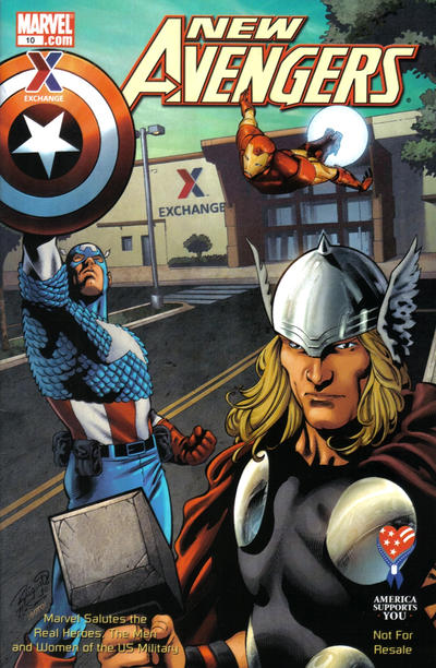 Cover for AAFES 10th Edition [New Avengers: X Exchange] (Marvel, 2010 series) 