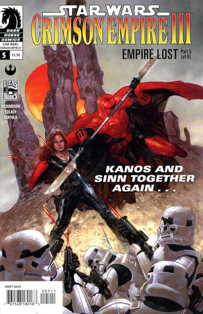 Cover for Star Wars: Crimson Empire III - Empire Lost (Dark Horse, 2011 series) #5