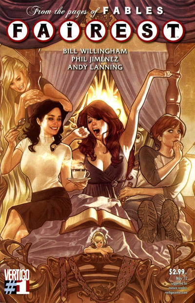 Cover for Fairest (DC, 2012 series) #1