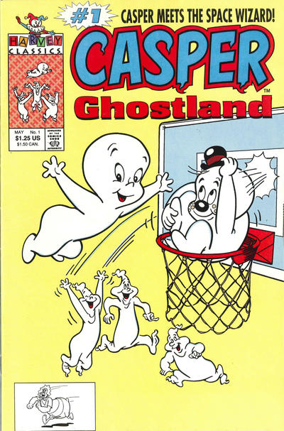 Cover for Casper Ghostland (Harvey, 1992 series) #1 [Direct]