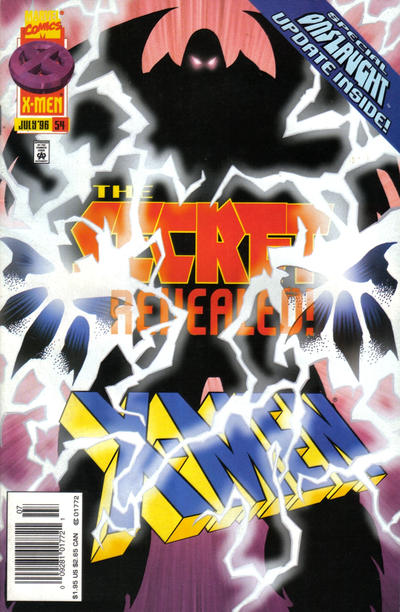 Cover for X-Men (Marvel, 1991 series) #54 [Newsstand]