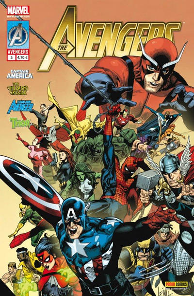 Cover for Avengers (Panini France, 2012 series) #3