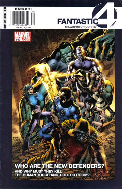 Cover for Fantastic Four (Marvel, 1998 series) #559 [Newsstand]