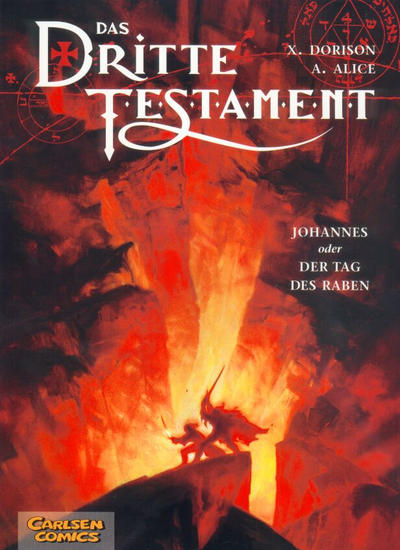 Cover for Das dritte Testament (Carlsen Comics [DE], 2002 series) #4 - Johannes oder der Tag des Raben