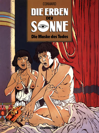 Cover for Die Erben der Sonne (Carlsen Comics [DE], 1988 series) #1 - Die Maske des Todes