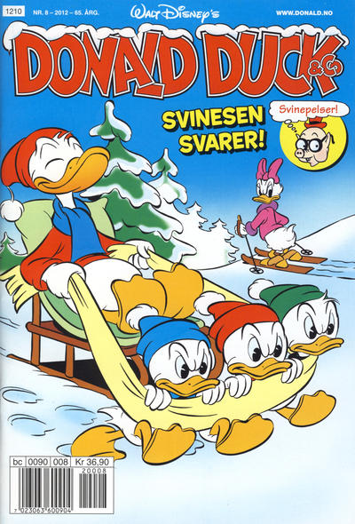 Cover for Donald Duck & Co (Hjemmet / Egmont, 1948 series) #8/2012