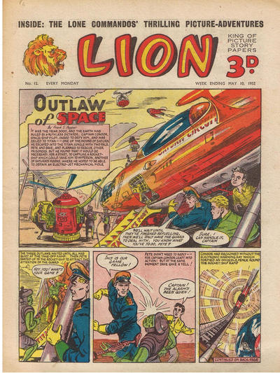 Cover for Lion (Amalgamated Press, 1952 series) #12