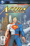 Cover for Action Comics (DC, 2011 series) #7 [Chris Burnham Cover]