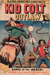 Cover Thumbnail for Kid Colt Outlaw (Horwitz, 1952 ? series) #15