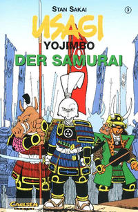 Cover Thumbnail for Usagi Yojimbo (Carlsen Comics [DE], 1996 series) #3 - Der Samurai