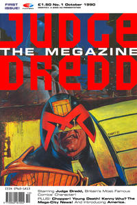 Cover for Judge Dredd the Megazine (Fleetway Publications, 1990 series) #1