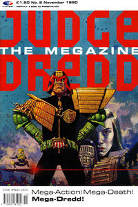 Cover for Judge Dredd the Megazine (Fleetway Publications, 1990 series) #2
