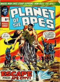 Cover Thumbnail for Planet of the Apes (Marvel UK, 1974 series) #9