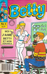Cover Thumbnail for Betty (Editions Héritage, 1993 series) #4