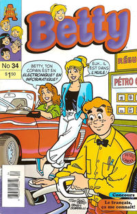 Cover Thumbnail for Betty (Editions Héritage, 1993 series) #34