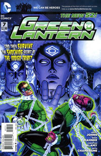 Cover Thumbnail for Green Lantern (DC, 2011 series) #7 [Direct Sales]